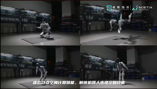 球盟会·虚拟动点赋能合作伙伴解锁机器人连续空翻